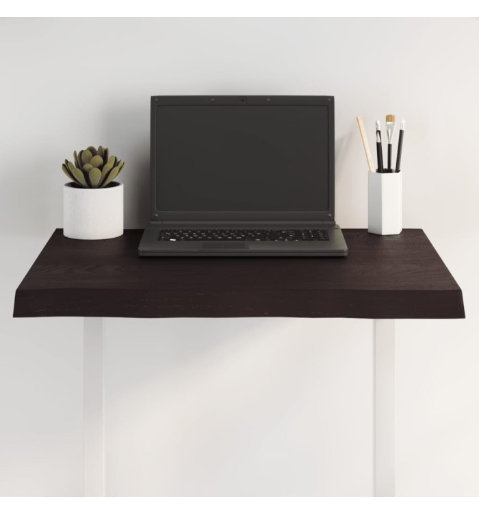 Dessus de table bois massif traité bordure assortie | Mobilier & Déco