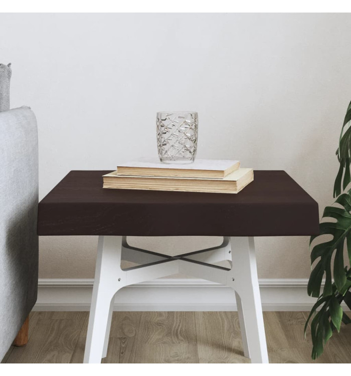 Dessus de table bois massif traité bordure assortie | Mobilier & Déco