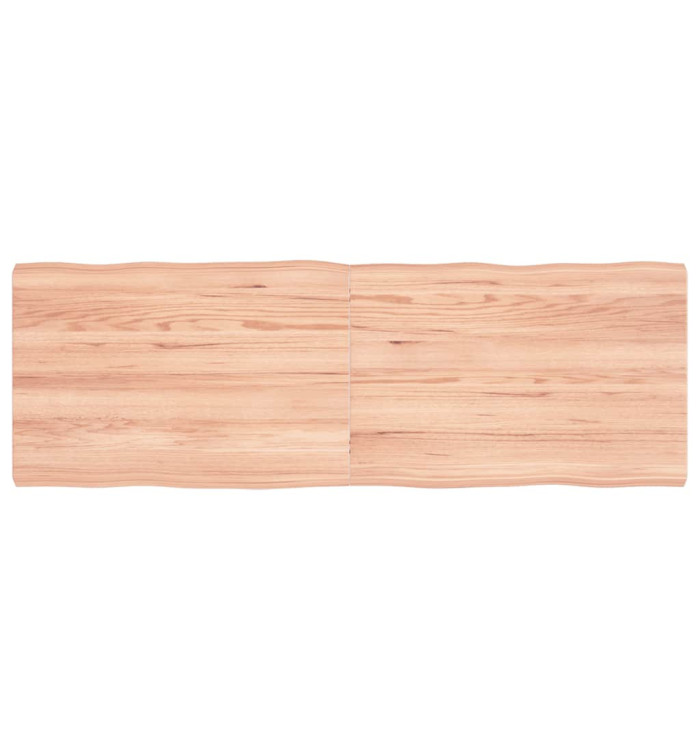 Dessus de table bois massif traité bordure assortie | Mobilier & Déco