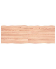Dessus de table bois massif traité bordure assortie | Mobilier & Déco