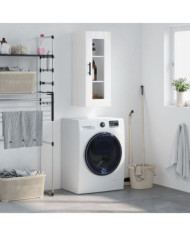 Armoire murale blanc brillant 34,5x34x90 cm | Mobilier & Déco