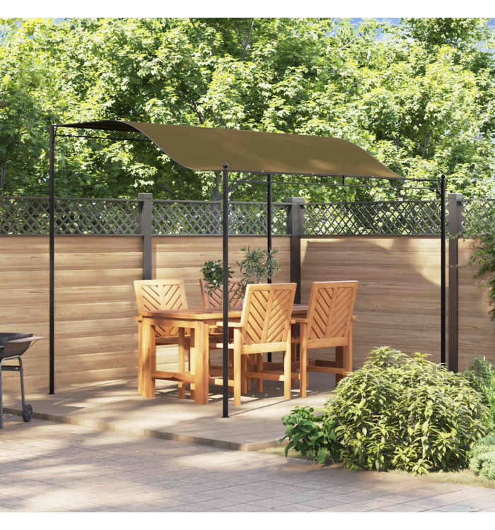 Auvent de parasol 3x2,4 m Taupe 180 g/m² | Mobilier & Déco