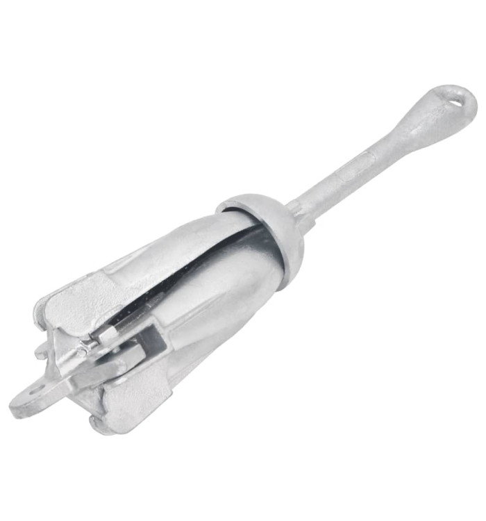 Ancre pliante argenté 2,5 kg fer malléable | Mobilier & Déco