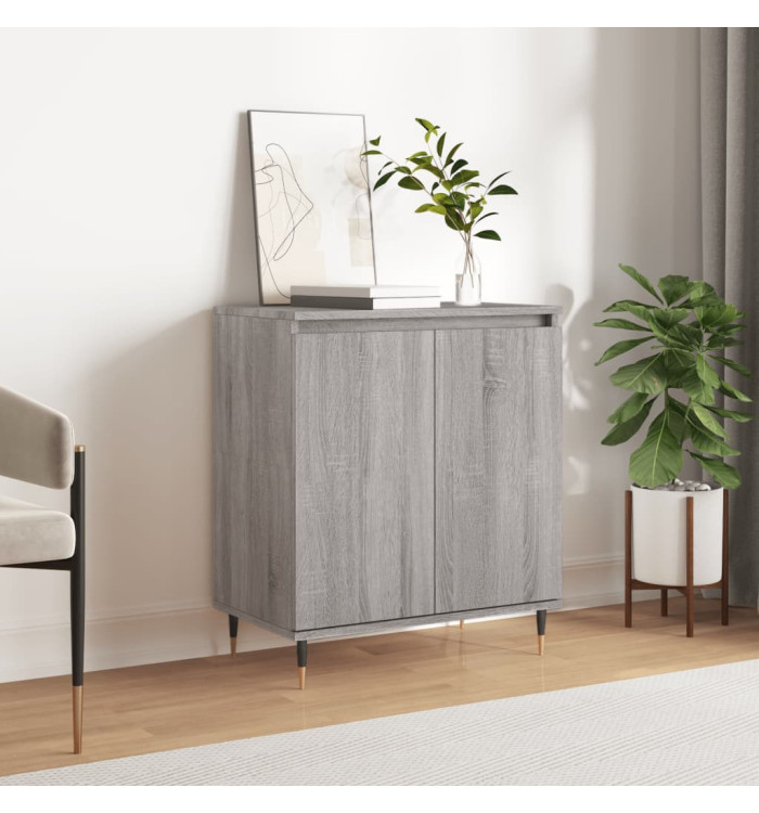 Buffet Sonoma gris 60x35x70 cm Bois d'ingénierie | Mobilier & Déco