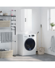 Armoire murale blanc brillant 34,5x34x90 cm | Mobilier & Déco