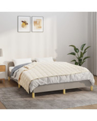 Couverture lestée Crème clair 140x200 cm 10 kg Tissu | Mobilier & Déco
