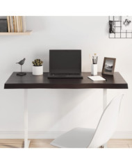 Dessus de table bois massif traité bordure assortie | Mobilier & Déco