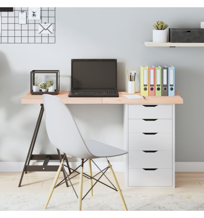 Dessus de table 120x50x(2-4) cm bois de chêne massif non traité | Mobilier & Déco