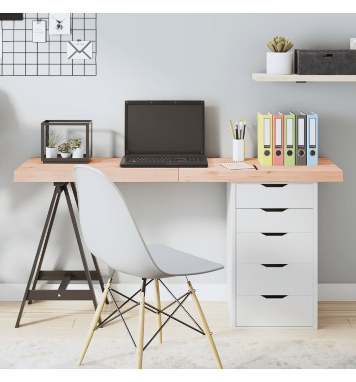 Dessus de table 140x60x(2-6) cm bois de chêne massif non traité | Mobilier & Déco