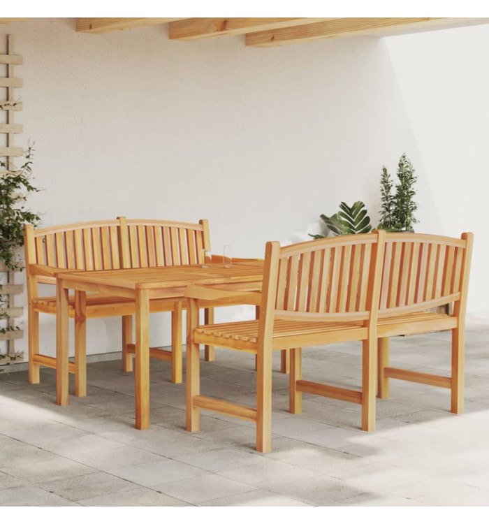 Ensemble à manger de jardin 3 pcs Bois de teck massif | Mobilier & Déco
