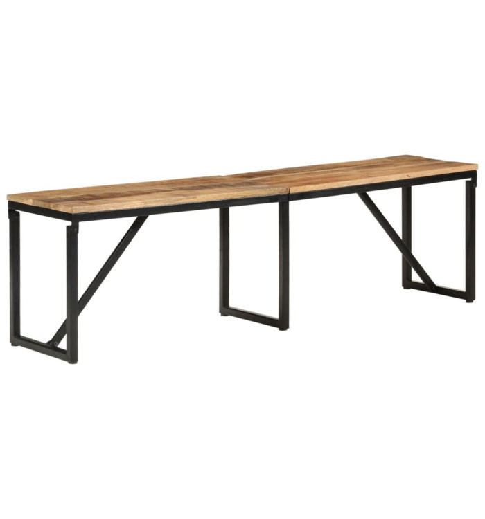 Banc 160x35x46 cm bois massif de manguier | Mobilier & Déco