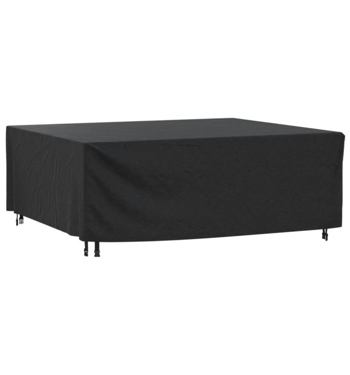 Housse de salon de jardin noir 200x160x70 cm imperméable 420D | Mobilier & Déco