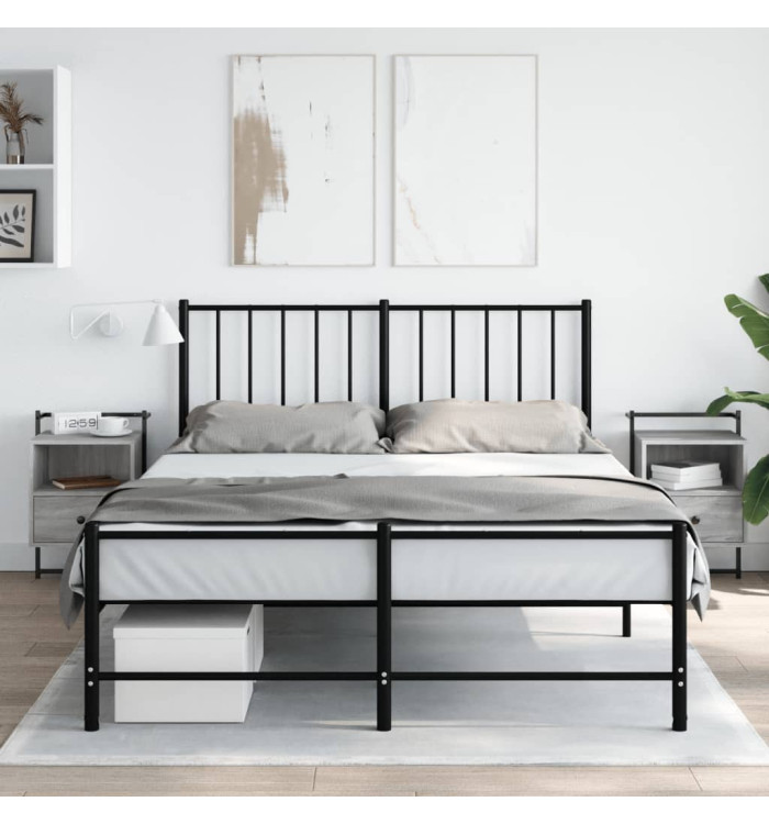 Table de chevet murale 2 pcs sonoma gris 40x30x61 cm | Mobilier & Déco