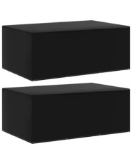 Housses de salon de jardin 2 pcs 7 œillets 225x143x90 cm | Mobilier & Déco