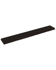 Étagère murale marron foncé bois chêne massif traité | Mobilier & Déco