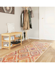 Tapis lavable multicolore 80x300 cm antidérapant | Mobilier & Déco