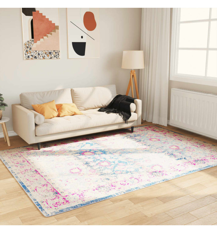 Tapis lavable multicolore 160x230 cm antidérapant | Mobilier & Déco