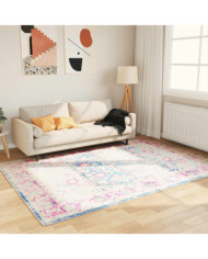 Tapis lavable multicolore 160x230 cm antidérapant | Mobilier & Déco