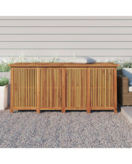 Boîte de rangement de jardin 175x80x75 cm bois massif d'acacia | Mobilier & Déco