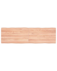 Dessus de table bois massif traité bordure assortie | Mobilier & Déco
