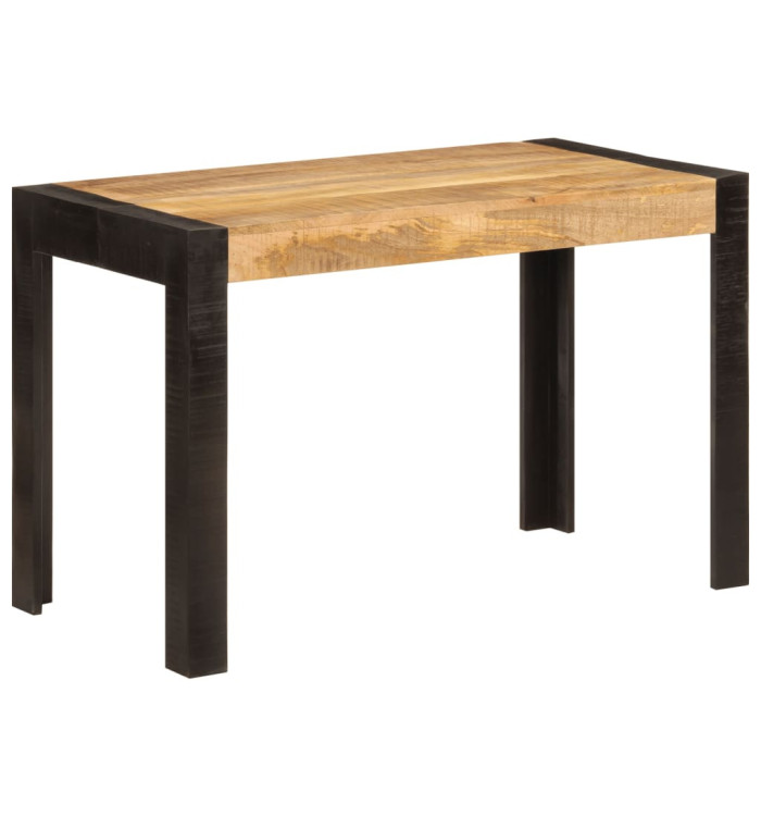 Table à dîner 120x60x76 cm bois de manguier massif | Mobilier & Déco
