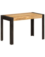 Table à dîner 120x60x76 cm bois de manguier massif | Mobilier & Déco