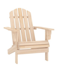 Chaise de jardin Adirondack bois de sapin massif | Mobilier & Déco