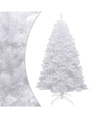 Sapin de Noël artificiel à charnières avec neige floquée 270 cm | Mobilier & Déco