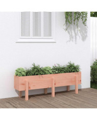 Lit surélevé de jardin 121x30x38 cm bois douglas massif | Mobilier & Déco