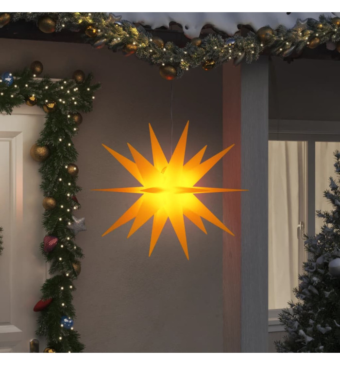 Lumière de Noël avec LED pliable jaune 100 cm | Mobilier & Déco