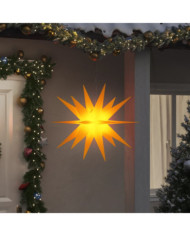 Lumière de Noël avec LED pliable jaune 100 cm | Mobilier & Déco