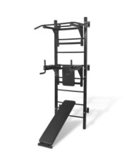 Tour de musculation murale multifonctions noire | Mobilier & Déco