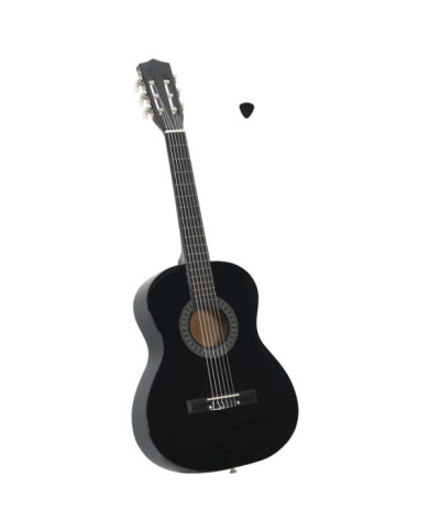 Guitare classique de débutants et enfants Noir 3/4 36" | Mobilier & Déco