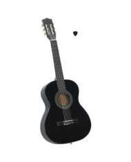 Guitare classique de débutants et enfants Noir 3/4 36" | Mobilier & Déco