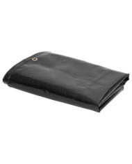 Bâche de protection 650 g/m² 3,5x2,5 m Noir | Mobilier & Déco