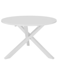 Table à manger Blanc 120x75 cm MDF | Mobilier & Déco
