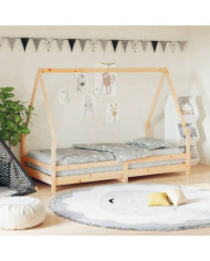 Cadre de lit pour enfant 90x190 cm Bois de pin massif | Mobilier & Déco