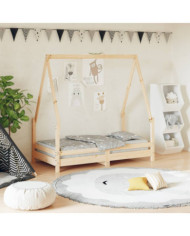 Cadre de lit pour enfant 70x140 cm bois de pin massif | Mobilier & Déco