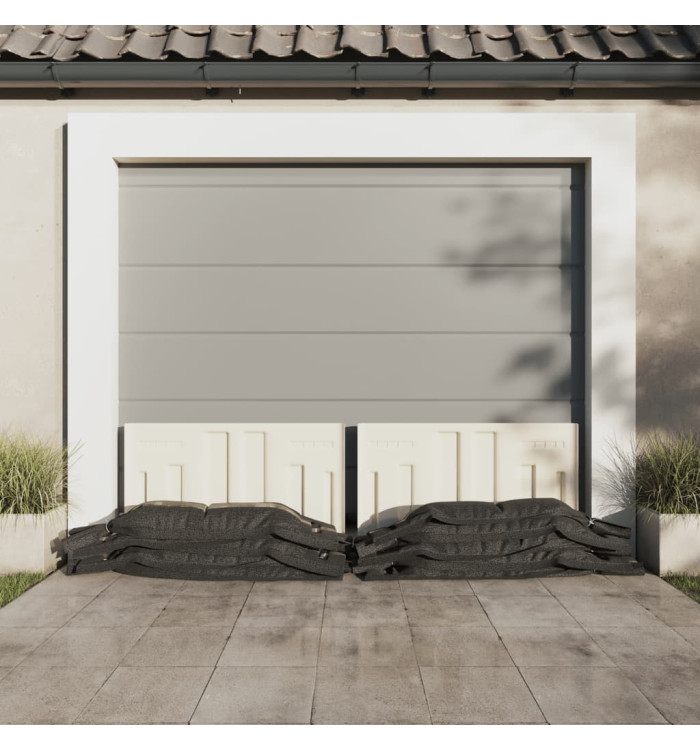 Sacs de sable 100 pcs vert foncé 103x25 cm PEHD | Mobilier & Déco