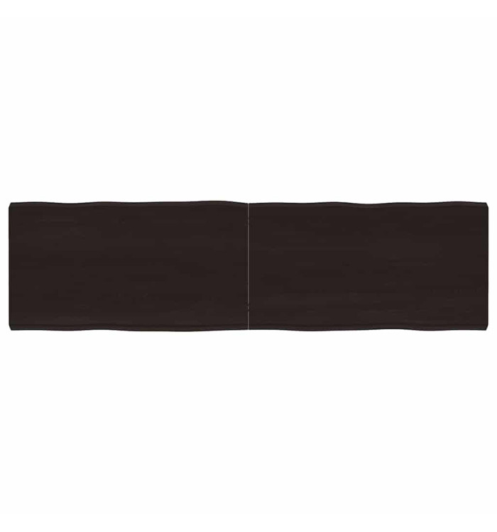 Dessus de table bois massif traité bordure assortie | Mobilier & Déco