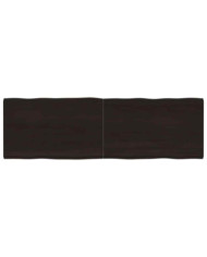 Dessus de table bois massif traité bordure assortie | Mobilier & Déco