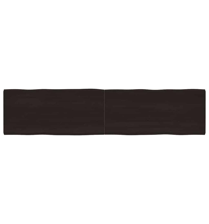 Dessus de table bois massif traité bordure assortie | Mobilier & Déco