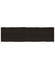 Dessus de table bois massif traité bordure assortie | Mobilier & Déco