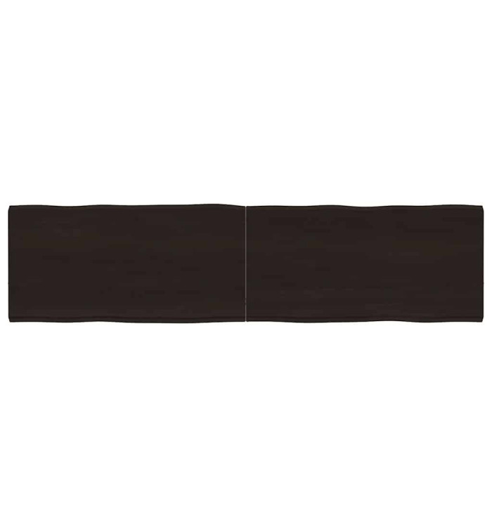 Dessus de table bois massif traité bordure assortie | Mobilier & Déco