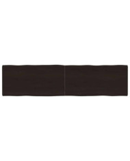Dessus de table bois massif traité bordure assortie | Mobilier & Déco