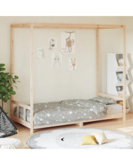 Cadre de lit pour enfants 90x200 cm bois de pin massif | Mobilier & Déco