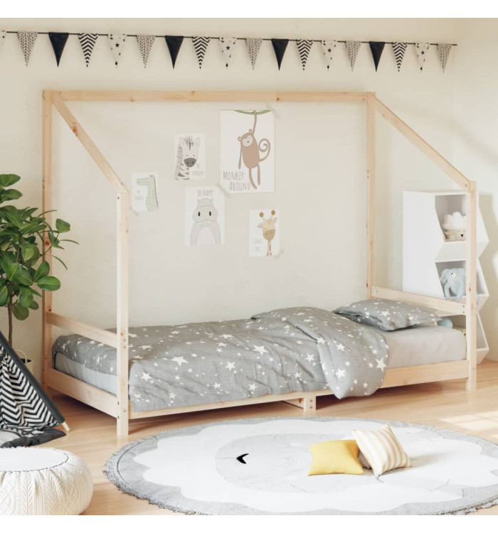 Cadre de lit pour enfant 90x190 cm Bois de pin massif | Mobilier & Déco