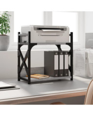 Support d'imprimante à 2 niveaux Sonoma gris 40x20x40 cm | Mobilier & Déco