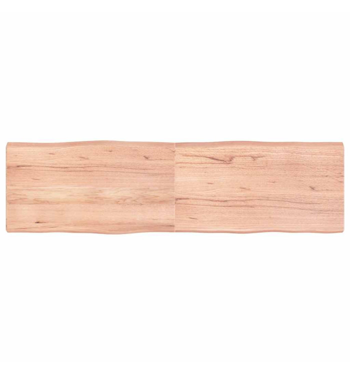 Dessus de table bois massif traité bordure assortie | Mobilier & Déco