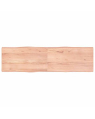 Dessus de table bois massif traité bordure assortie | Mobilier & Déco